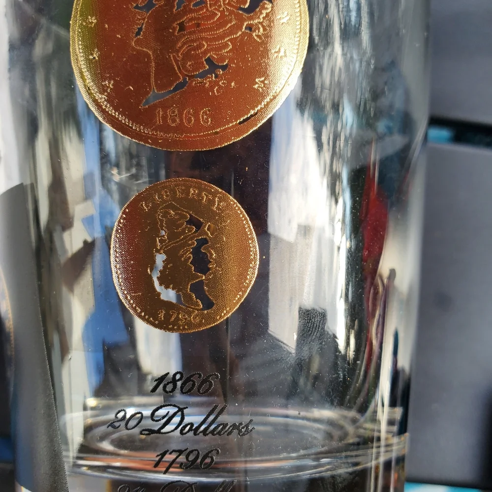 4 MCM Frank Wallack‎ for Cera 22kt Gold Coin Whiskey Old Fashioned Glasses